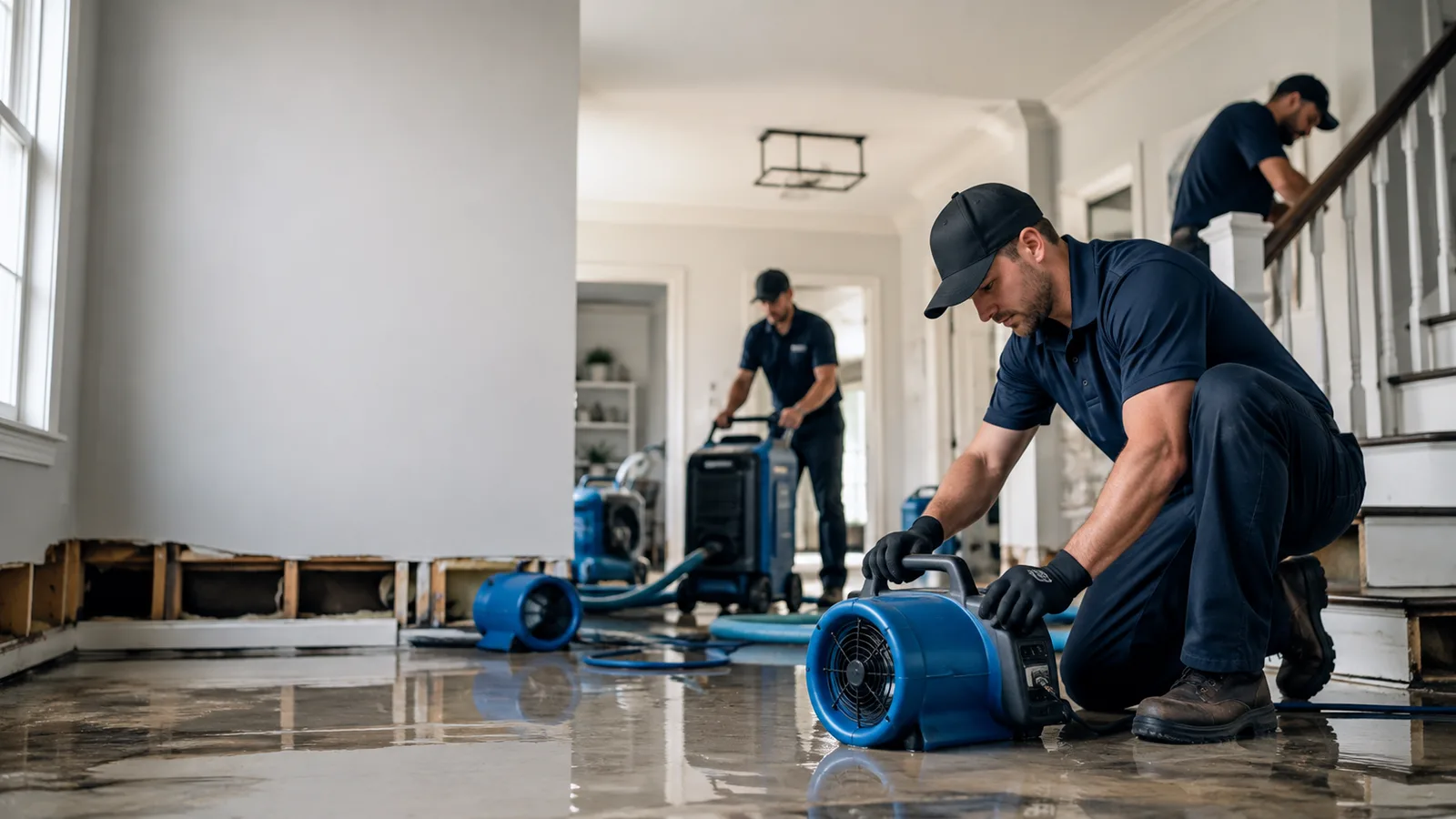 Water Damage Restoration in Purdon, TX near me